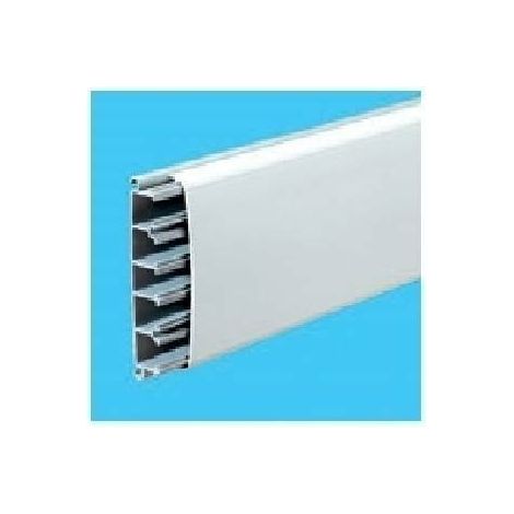 Bocchiotti canale battiscopa 2 metri e cornice completo di coperchio e base b09620 (1/3)