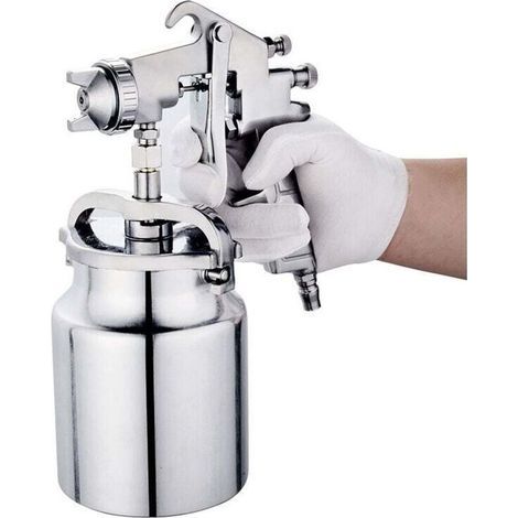Pistolet à Peinture Professionnel Haute Viscosité - 2.0mm Buse - 200W Puissance - Pour Meubles & Colles (1/4)