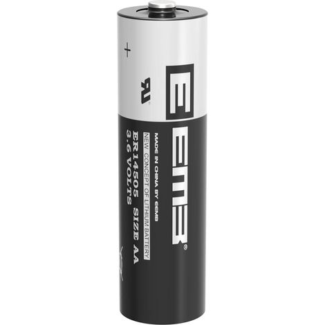 3,6V Lithium Battery Li-SOCL₂ Non Rechargeable SB-AA11 LS14500 TL-5903 ER14500 2700mAh pour Compteur d'électricité d'eau Gaz PLC Équipement d'installation Batterie générique (1) (1/5)