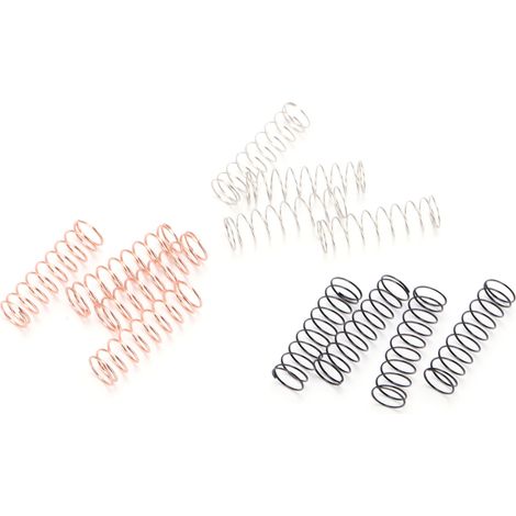 12 RC-Stoßdämpfer in 3 verschiedenen Härtegraden, langlebiges Zubehör für Axial SCX24 Modellautos im Maßstab 1:24 (1/5)