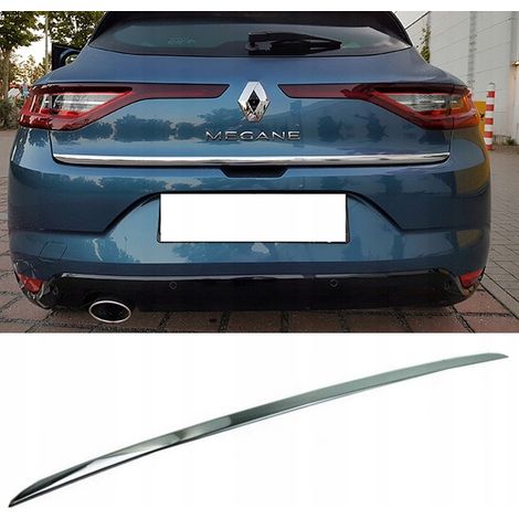 Renault Megane MK IV HB - embellecedor cromado para el portón trasero (1/5)