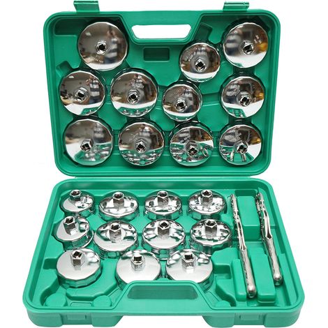 Set di chiavi per filtri dell'olio, 24 pezzi, Breckner Germany (1/5)