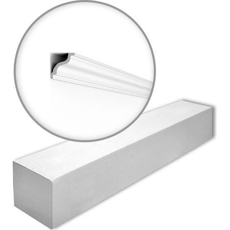 NMC K-box-10 NOMASTYL Noel Marquet 1 caja 10 piezas Cornisa diseño atemporal clásico blanco  20 m