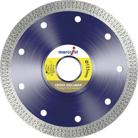 MARCRIST Diamant-Trennscheibe CK850 AkkuMax 125 x 22,23 mm Fliesen (1/3)