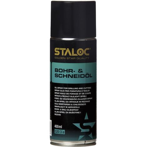 STALOC Bohr- und Schneidöl-Spray  auch als Sprühöl zum Bohren, Drehen, Fräsen  400 ml