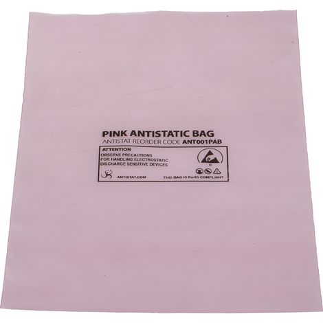 Sachet antistatique RS PRO 152mm x 229mm, Fermeture par thermo-soudage ( Prix pour Lot de 100 ) (1/3)