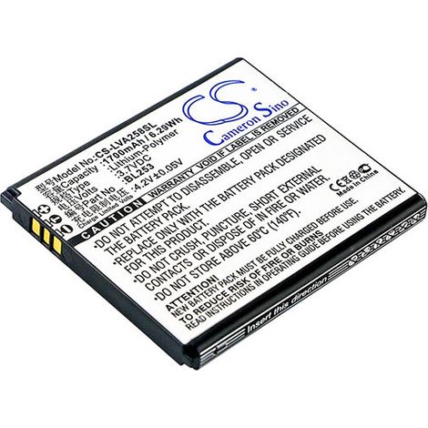 NX - Batterie téléphone, smartphone, GSM pour Lenovo 3.7V 1700mAh - 1ICP6/47/52BL253 (1/2)