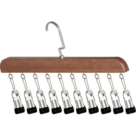 Organizzatori in legno con clip in acciaio inox, per-ONE