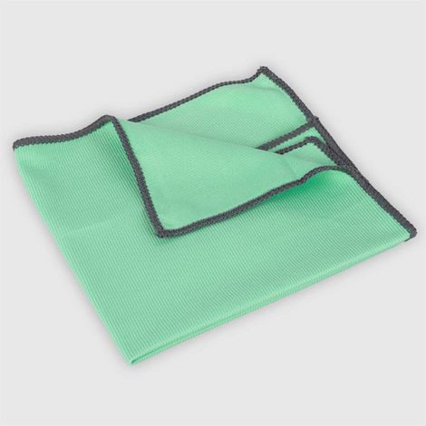 Chiffon de Nettoyage pour vitres et miroirs en Microfibre, pour Surfaces réfléchissantes, miroirs et Cabine de Douche, réutilisable, 30 x 40 cm. (1/4)