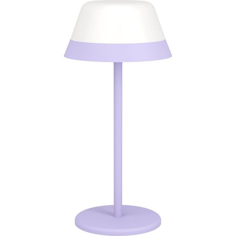 EGLO - MEGGIANO TABLE LAMP - PURPLE/WHITE