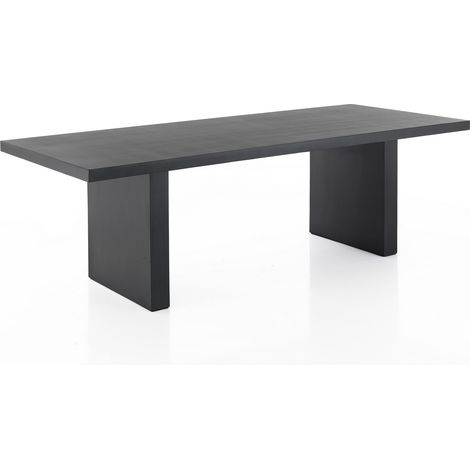 Mesa de exterior en resina cemento cm. Al.77 x P.100 x L.240 (1/3)