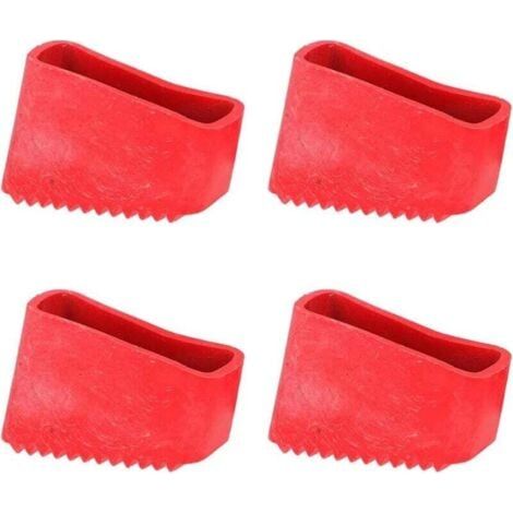 4 Pièces Couvre-Pieds D'échelle, Pieds d'échelle en caoutchouc, pour Escaliers Revêtements en Caoutchouc Antidérapants, Coussin de Protection D'échelle pour échelles Télescopiques TRIMEC (1/5)