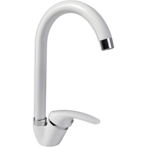 Rubinetto Lavello Cucina Vancouver Canna a P Monocomando Vari Colori - CILVANI - COLORE: FRAGRANITE