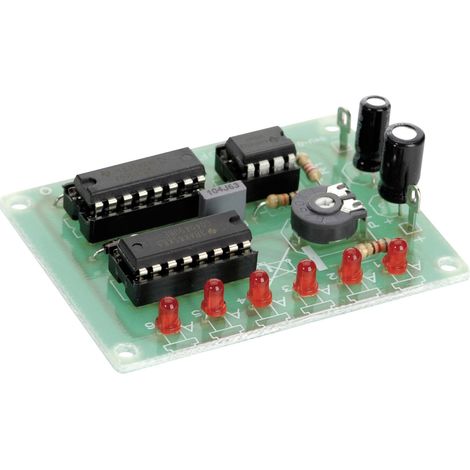 Conrad Components HB 247 6-Kanal Lauflicht Bausatz Ausführung (Bausatz/Baustein): Bausatz 6 V/DC, 12 (1/5)