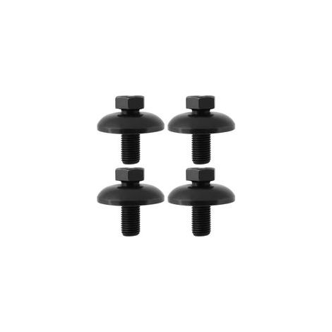 Outil d'enlèvement des ampoues -6 pièces dans un paquet, pour ampoule de lampe, outil de suçoir, outil de ventouse halogène LED GU10 MR16 – Noir (1/5)