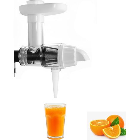 Accessoire Presse-agrumes pour Robot de Cuisine, Presse-jus Amovible avec Brosse de Nettoyage pour la Cuisine Domestique