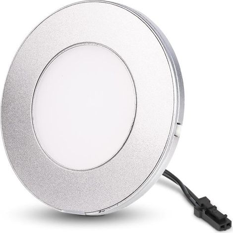 LED Spot 2.6W 12V 120lm IP20 Ø75x6mm Ausschnitt Ø55mm - Lichtfarbe: Neutralweiß 4000K (1/5)