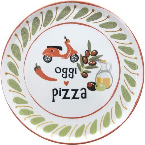 6 Piatti per Pizza 33 Cm - Cinzia Pizza - Tognana