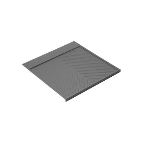 Emuca Protecteurs fond pour la cuisine Sink, M60, 567x580mm, épaisseur de la planchet 16mm, découpable, Plastique, Gris antracite