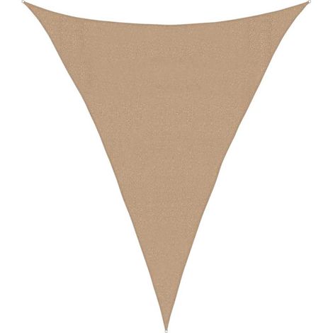 Maison Exclusive - Sonnensegel 160 g/m² Taupe 3x4x4 m HDPE (1/5)