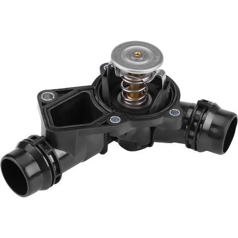 Thermostatbaugruppe X5,2003 320I E46 2.2L Motor Kühlmittelthermostat und Gehäusebaugruppe 11531437040 für E46 E39 X5 X3 Z3 Z4 330I 525I.