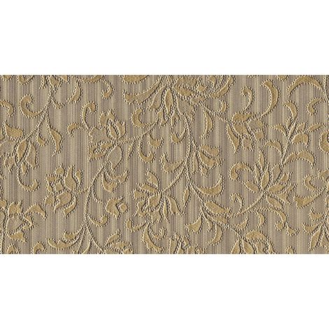 TOVAGLIATO IN PVC FANTASTIK LINEA NATALIZIA 514-52 GOLD Rotolo cm.140 (H) x 20 mt (L)