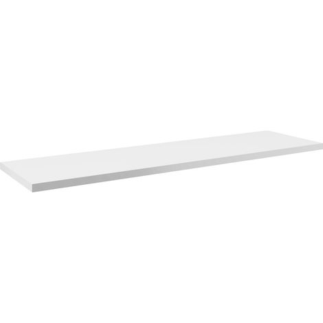 Plan vasque VANO – Blanc alpin – L140 × P40 × H2 cm – À poser sur meuble salle de bain