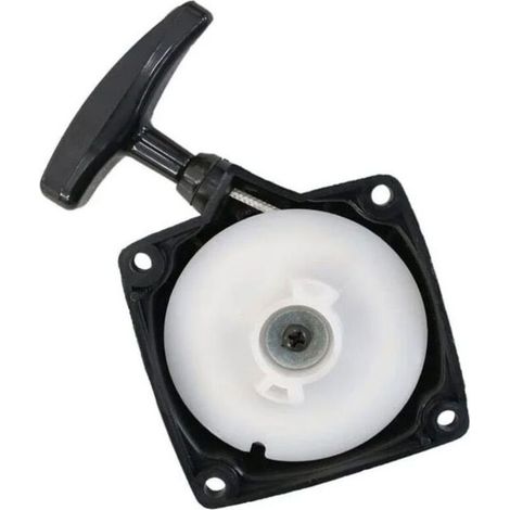 Démarreur à tirer avec cordon de démarrage, disque de traction manuel pour débroussailleuse 33cc 43cc 47cc 49cc 50cc, pièces de rechange (1/5)