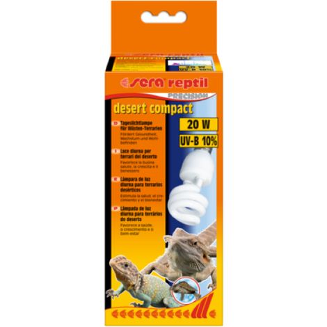 Sera Reptil Desert Compact 20 W - Iluminación Terrarios Deserticos