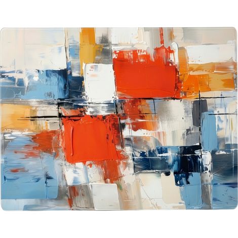 Design Bodenschutzmatte 80 x 118 cm Atelier (1/4)
