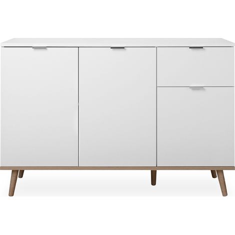 Buffet 3 Porte 2 Mensole 1 Cassetto L120 cm - Copenhague