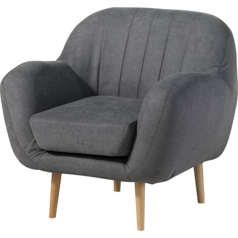 Sessel 96x85x88  grau HOLMA