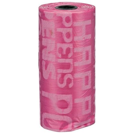 Dog poo bags, 20 bags/roll, sorted (1/5)