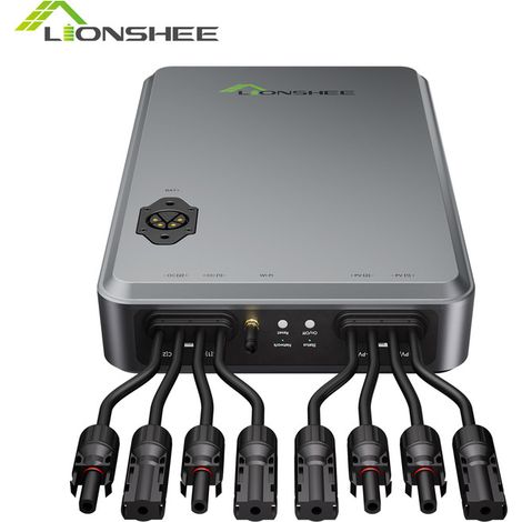 Micro-onduleur photovoltaïque 1600W LS-H1600 - Étanche IP67 - Pour panneaux solaires à brancher - Accessoire solaire (1/5)