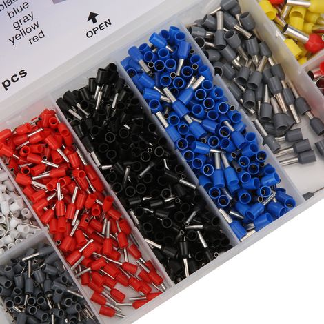 Hochwertiges, verstellbares Crimpwerkzeug-Set TU-C86-4C für Kabelschuhe von 0,25 bis 10 mm² (23-7 AWG) (1/5)