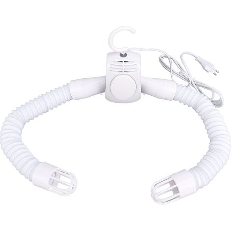 Étendoir séchant électrique sur cintre polyvalent nomade pour linge chemises chaussures domicile résidence voyage (1/5)