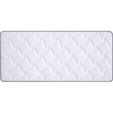 Colchón de muelles ensacados 7 zonas 140x200x10 cm H3 de espuma, certificado OEKO-TEX, OKWISH (1/5)
