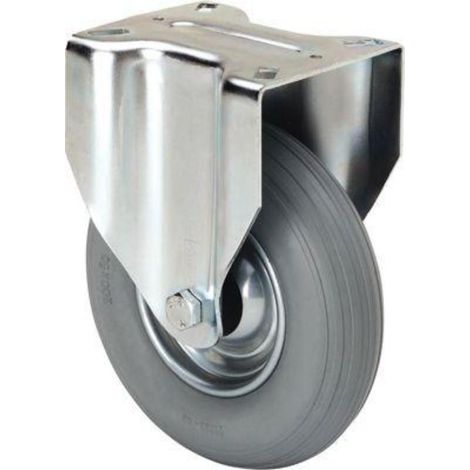 RUEDAS ALEX rueda fija 17zv200-emr metalico-impinchable gris rodillos (1/2)