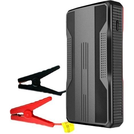 Démarreur de de véhicule – Pack de démarrage de batterie portable, boîte de démarrage automatique 12 V avec chargeur de banque d'alimentation Démarreur de batterie de secours compact et fiable pour (1/4)