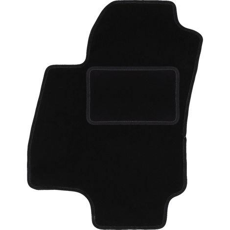 Alfombrilla de terciopelo para el conductor para: Opel Astra G sedán, familiar, hatchback (1998-2009) negro