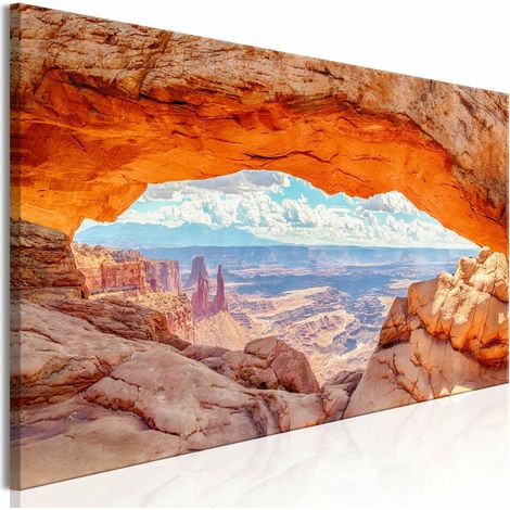 Tableau canyon en utah étroit - 150 x 50 cm (1/4)