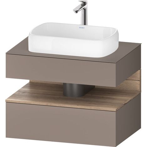 Duravit Collection One Konsolenwaschtischunterbau, 1 Auszug, 1 (1/2)