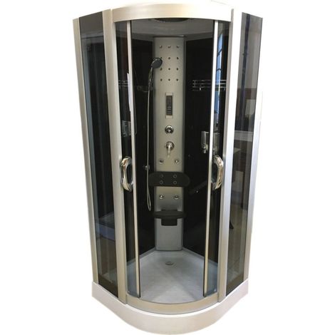 Douche hydromassage 90 x 90 cm – Moon (1/5)