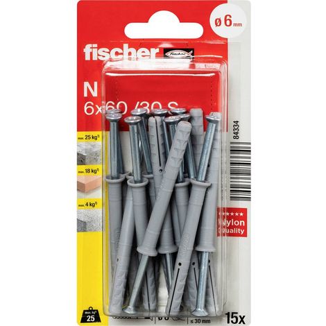 Cheville à Frapper Fischer Fixation Rapide Bétons Et Maçonneries - Fischer (1/5)