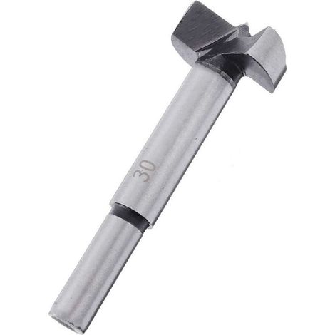 Hartmetall-Holzbohrer – Flachbohrer zum Bohren von Scharnieren und Schlössern – Durchmesser 15–35 mm, für den Möbelbau und feine Tischlerarbeiten (1/5)