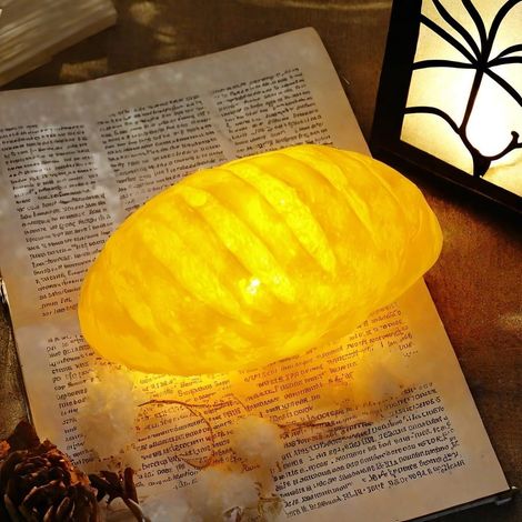 Veilleuse LED analogique 3D, lampe amusante pour chambre à coucher, lampe à piles, décoration intérieure, éclairage ludique, lampe à pain - Pain européen (1/5)