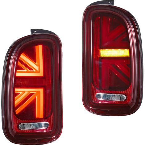 Luces traseras, intermitentes LED secuenciales, actualización plug-and-play, rojo. (1/2)