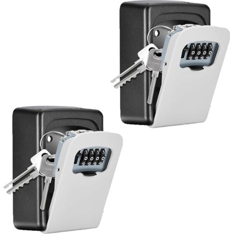 YMYNY Serrure à clé Boîte de Stockage de Grande capacité Boîte Peut contenir jusqu'à 5 Touches pour