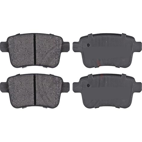 KIT PASTIGLIE FRENO POSTERIORI compatibile con MERCEDES-BENZ CITAN / MIXTO CASSONE / LIMOUSINE SPAZIOSA (W415) / PASTIGLIE FRENANTI AUTO OEM 37665, / SOSTITUZIONE DIRETTA / BASSA POLVERE / SILENZIOSO
