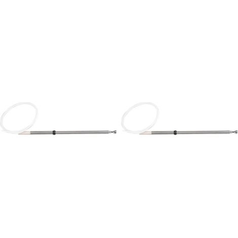 Dos mástiles de antena motorizados para modelos Toyota 4Runner de 1996 a 2002, antenas de radio AM/FM, número de modelo 86337-35111.